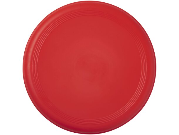 Disco volador reciclado Crest en polipropileno post-consumo Rojo detalle 6