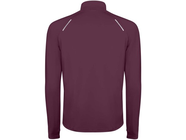 Sudadera técnica hombre Estambul con media cremallera Roly detalle 10