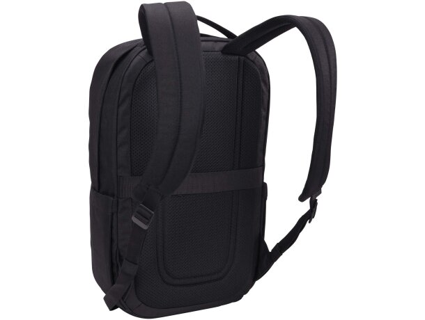 Mochila portátil reciclada Case Logic Invigo con compartimento Negro intenso detalle 3