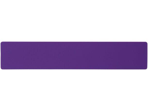 Regla de plástico flexible Rothko 20 cm doble escala Morado detalle 18