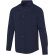 Camisa Carnelian popelina algodón BCI elástico hombre Azul marino