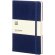 Libreta tapa dura rayada Classic Moleskine con cierre elástico Azul prusiano
