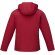 Chaqueta softshell acolchada para hombre Notus con capucha Rojo detalle 3