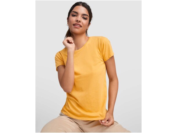 Camiseta manga corta mujer Fox Roly jaspeado personalizable detalle 12