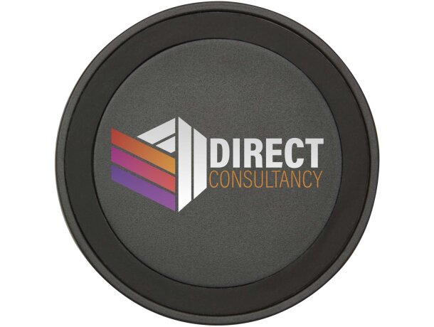 Base de carga inalámbrica Freal 15W plástico reciclado Negro intenso detalle 8