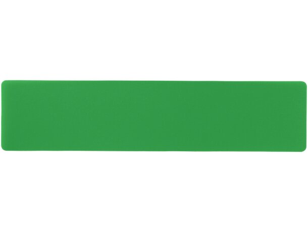 Regla de plástico flexible Rothko 15 cm con doble escala Verde detalle 30
