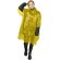 Poncho desechable reciclado Mayan con capucha Amarillo detalle 18
