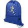 Mochila de cuerdas para empresa poliéster Oriole Azul real detalle 6
