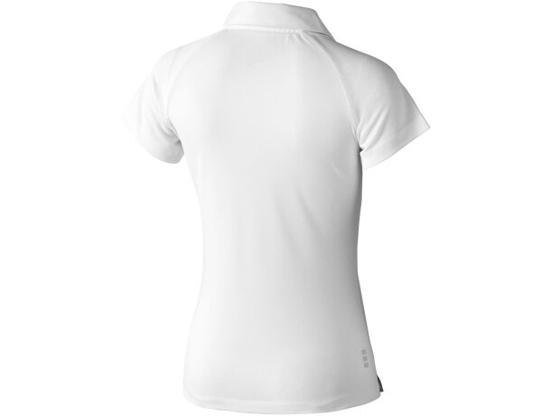 Polo de manga corta de mujer ottawa de Elevate 220 gr Blanco detalle 1