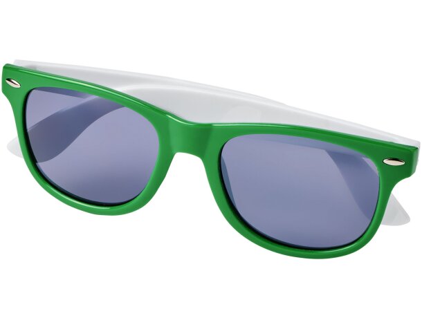 Gafas de sol de color liso Sun Ray Verde detalle 26