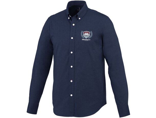 Camisa hombre de algodón con logo