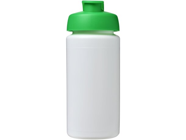 Baseline™ Plus Bidón deportivo con Tapa Flip de 500 ml con asa Blanco/verde detalle 26