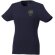Camisetade manga corta orgánica para mujer Balfour Azul marino detalle 24