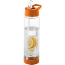 Bidón con infusor de frutas de plástico 740ml