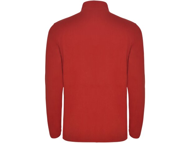 Chaqueta polar con media cremallera hombre Himalaya Roly Rojo detalle 14