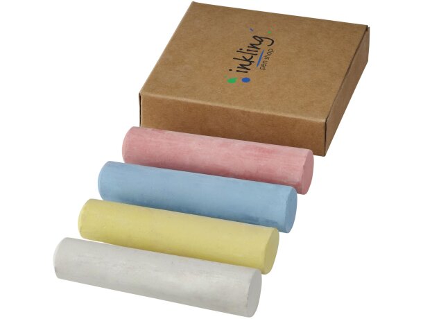 Set de 4 tizas Screech en papel natural para colorear Natural detalle 1