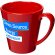 Taza plástico San suprema 350 ml personalizable corporativa Rojo detalle 10