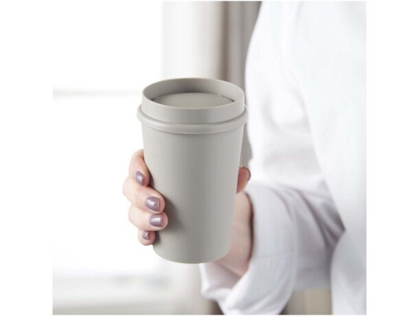 Vaso 300 ml con tapa de 360° Switch Renew Americano Blanco marfil detalle 5