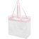 Bolsa de pvc transparente Rosa claro/transparente claro