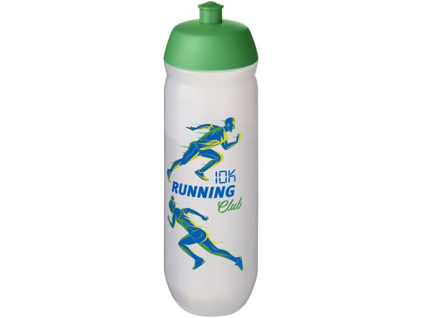 Bidón deportivo de 750 ml HydroFlex™ Clear Verde/transparente escarchado detalle 33