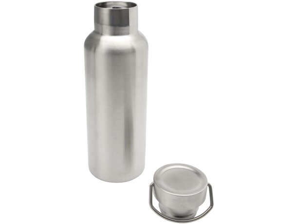 Botella térmica Thor 500ml con acero inoxidable reciclado Plateado detalle 39