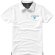 Polo manga corta hombre de elastano 200 g/m2 Markham Blanco detalle 1