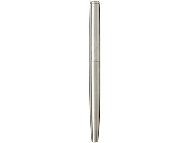 Pluma estilográfica Parker Jotter acero inoxidable cromado Gris acero inoxidable/dorado detalle 3