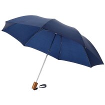 Paraguas plegable en 2 secciones de colores personalizado naranja Paraguas plegable en 2 secciones de colores personalizado naranja