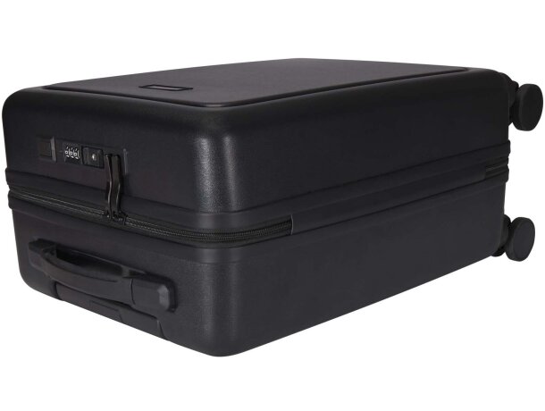 Trolley cabina reciclado GRS Rover Pro con puerto USB Negro intenso detalle 7