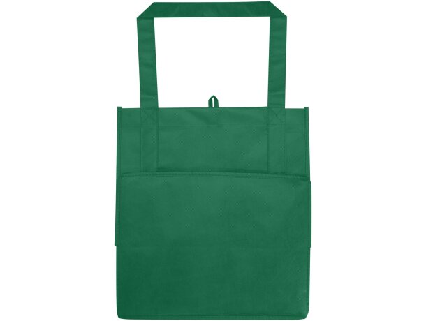 Bolsa tote non woven RPET Liberty con certificado GRS Verde detalle 22