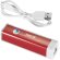 Power bank de plástico modelo flash con logo