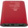 Batería externa inalámbrica Juice 8000 mAh aluminio reciclado Rojo detalle 12