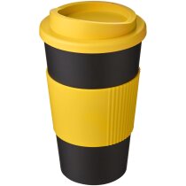 Vaso con aislamiento de 350 ml con agarradera Americano® personalizado