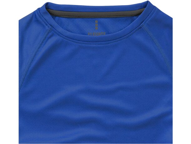 Camiseta manga corta de mujer niagara de Elevate 135 gr Azul detalle 24