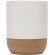 Taza cerámica Billie 300 ml con base de corcho Blanco detalle 2