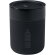 Vaso de cerámica Java 330ml con tapa antiderrames Negro intenso detalle 1