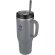 Vaso térmico con pajita Melbourne 1200ml acero reciclado Gris detalle 13