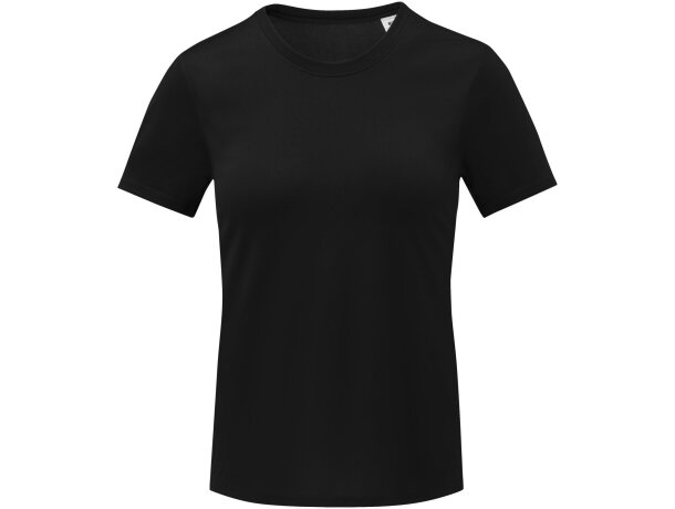 Camiseta Cool fit de manga corta para mujer Kratos Negro intenso detalle 10