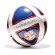 Balón de fútbol con diseño en color azul y blanco personalizado