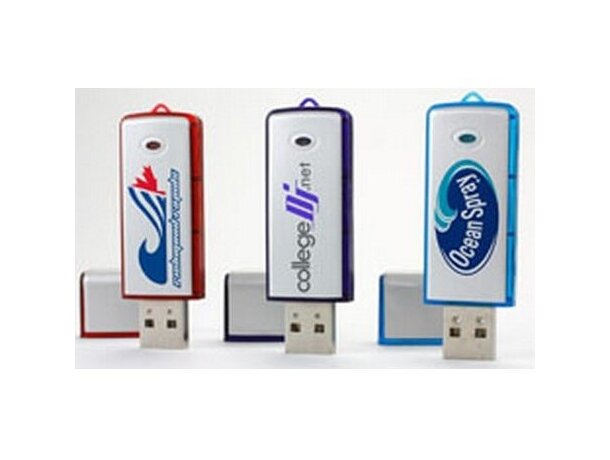 Usb en plástico y aluminio con tapa personalizado Usb en plástico y aluminio con tapa personalizado