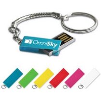 Pendrive en metal con enganche personalizado Pendrive en metal con enganche personalizado
