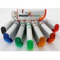 Memoria usb en color plata personalizada Memoria usb en color plata personalizada
