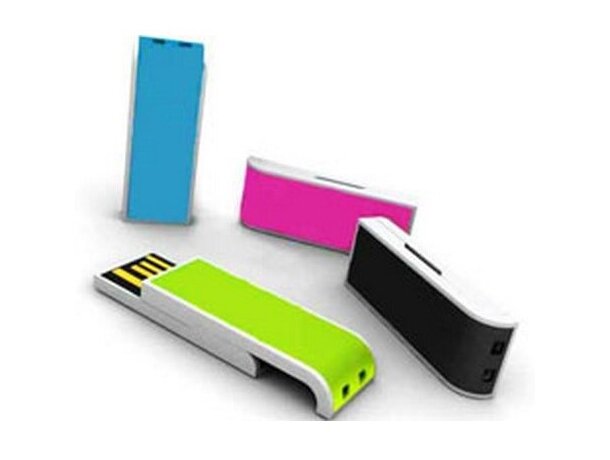 Memoria usb deslizante en aluminio Memoria usb deslizante en aluminio