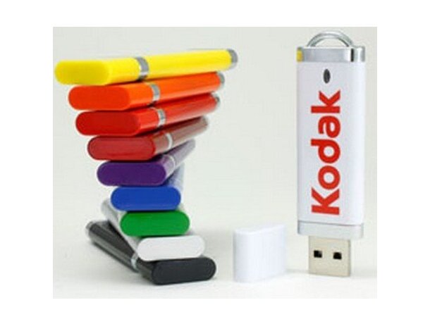 Usb de diseño clásico con tapadera