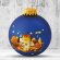 Bola de Navidad de 66 mm de diámetro azul