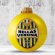 Bolas de Navidad de 57 mm amarilla