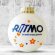 Bola de Navidad de 66 mm de diámetro blanca