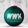 Bola de Navidad de 66 mm de diámetro verde