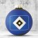 bola de navidad de fabricacion especial 82 mm azul