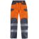 Pantalon fluor naranja a.v. gris oscuro